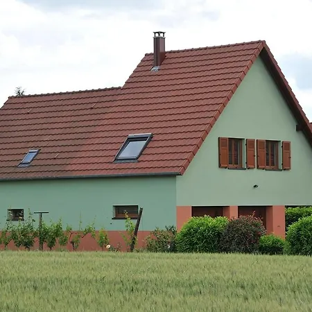 Lumineux Et Calme Avec Terrasse, Barbecue Et Parking A 5 Km De Colmar - Fr-1-744-32 Holiday home Houssen