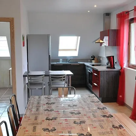Lumineux Et Calme Avec Terrasse, Barbecue Et Parking A 5 Km De Colmar - Fr-1-744-32 * Houssen