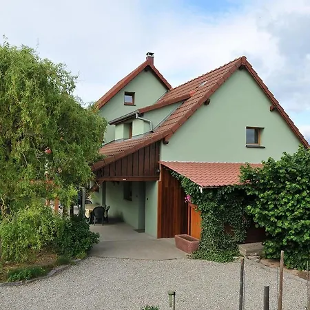 Lumineux Et Calme Avec Terrasse, Barbecue Et Parking A 5 Km De Colmar - Fr-1-744-32 Holiday home Houssen
